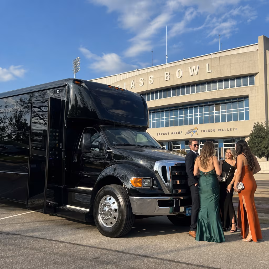Rent a Bus to Glass Bowl & Savage Arena