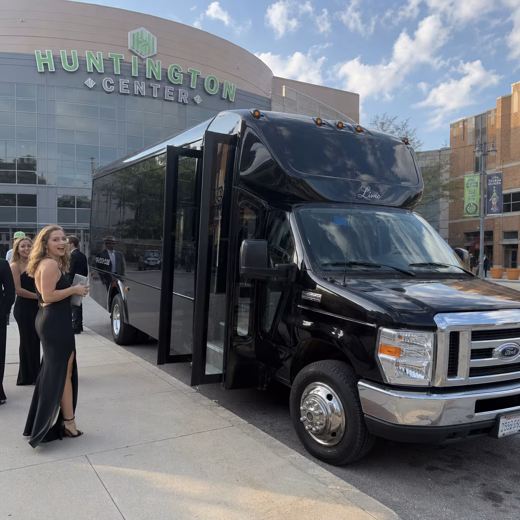 Rent a Bus to Huntington Center