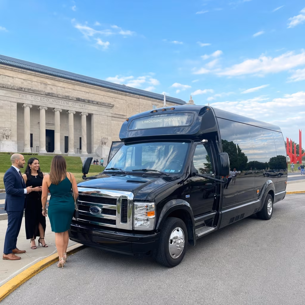 Rent a Bus to Toledo Museum of Art