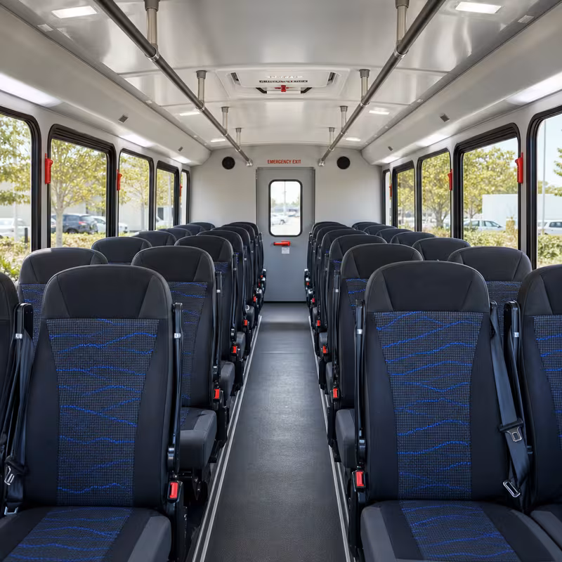 minibus interior