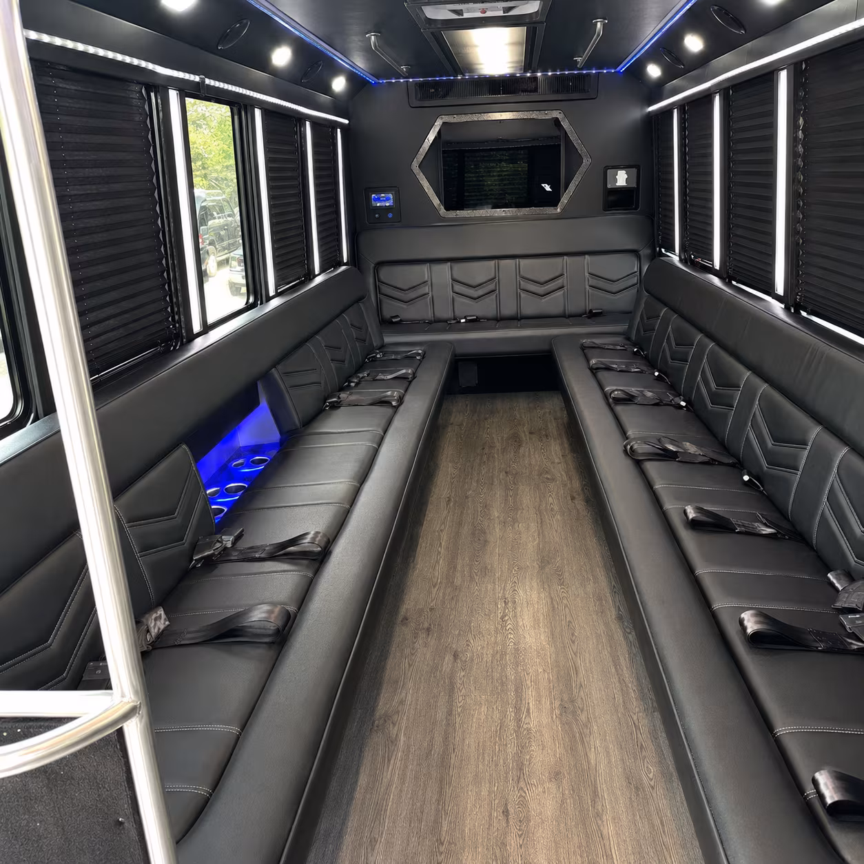 Toledo Bachelor & Bachelorette Transportation party bus exterior
