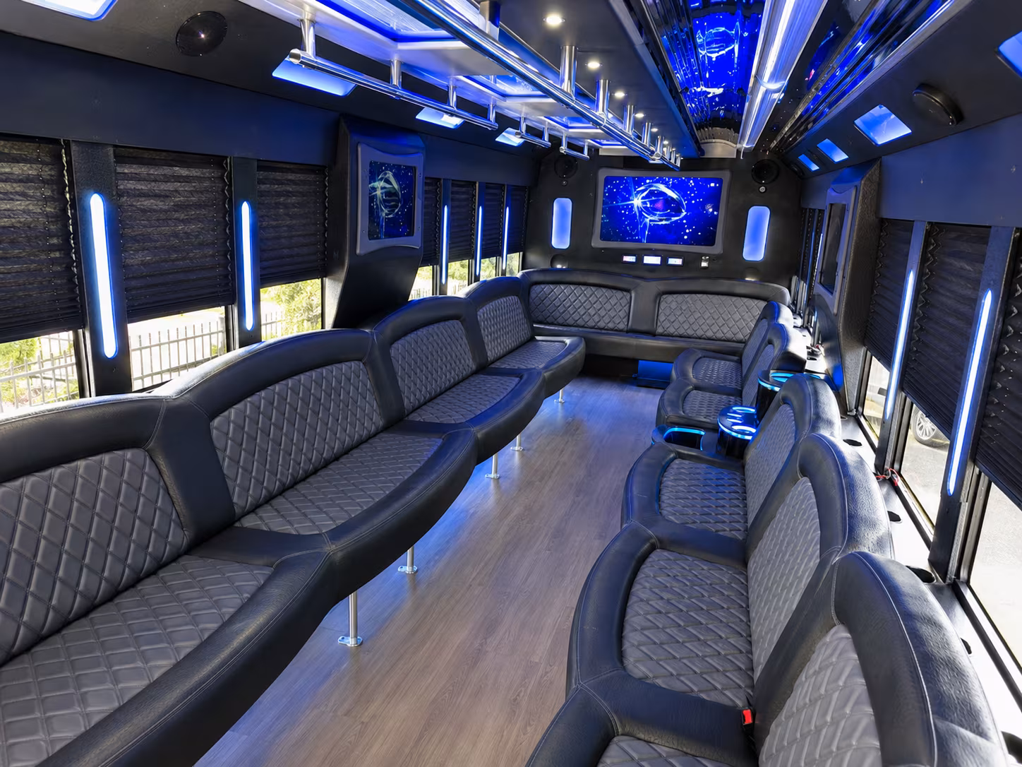 Toledo Bachelor & Bachelorette Transportation onboard seating