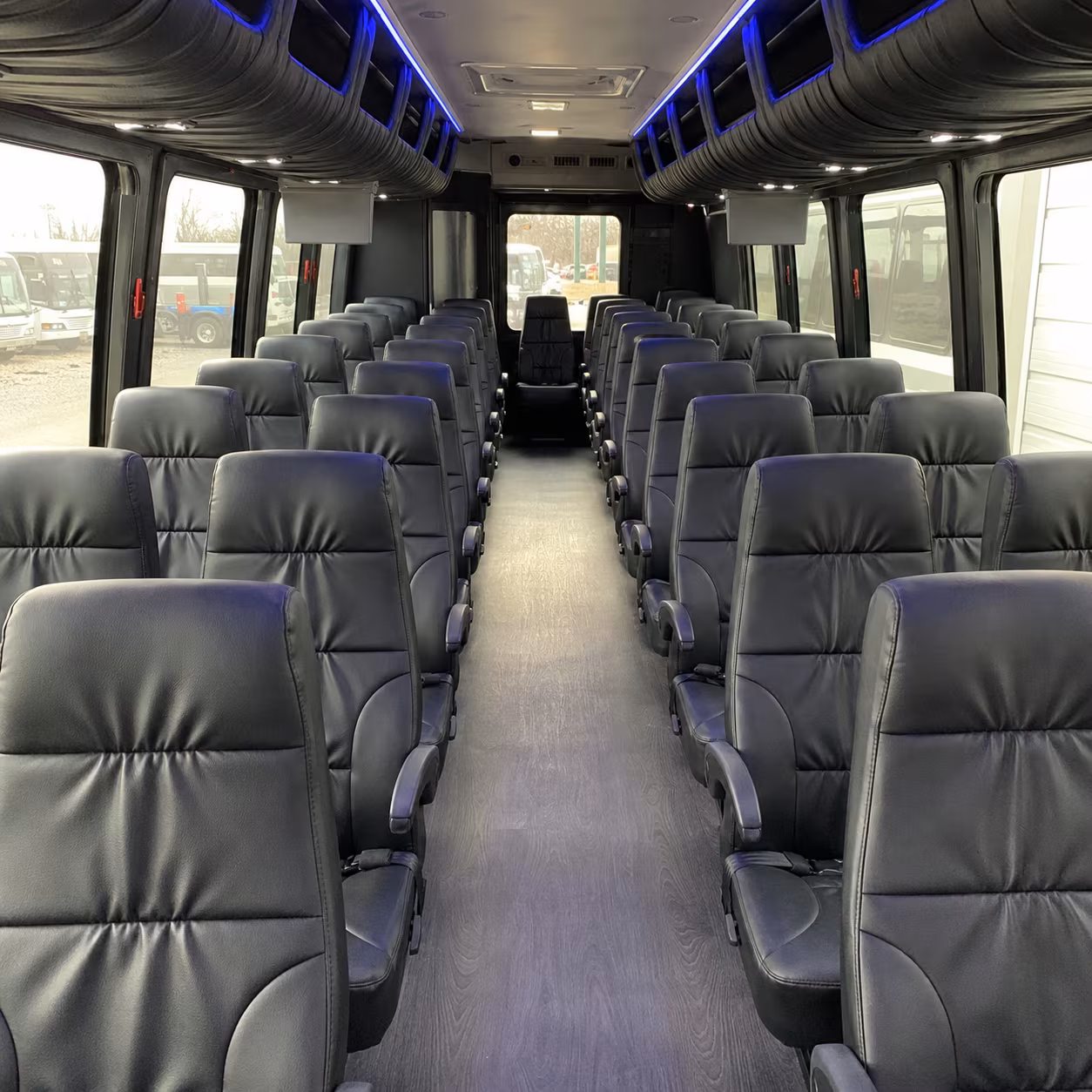 Toledo Corporate Transportation party bus exterior