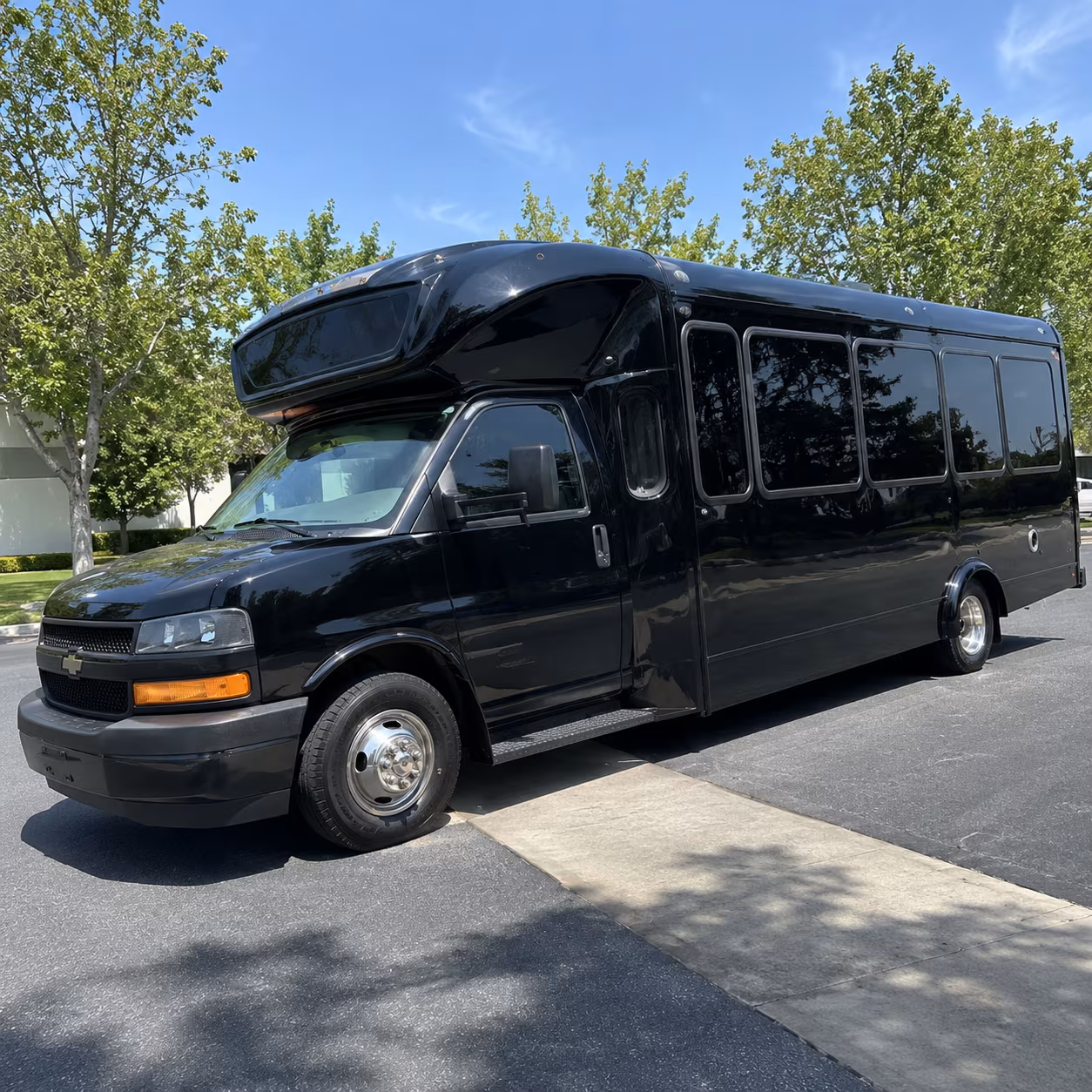 Toledo Private Event Transportation party bus interior