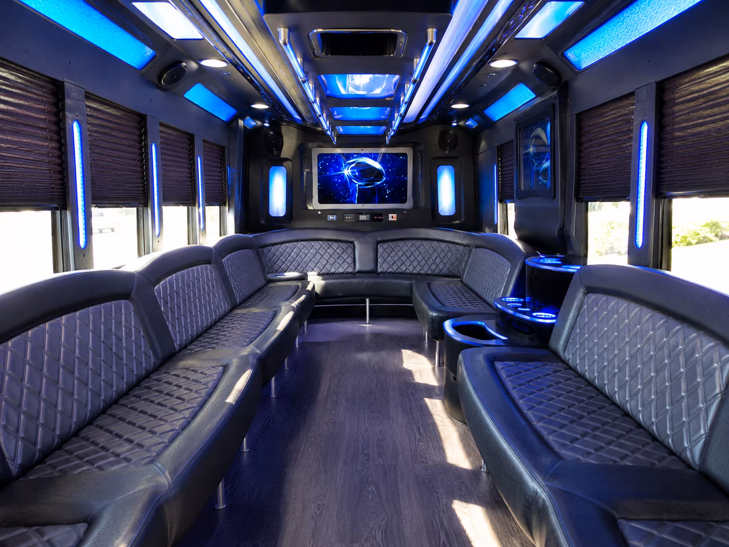 Toledo Prom & Homecoming Transportation party bus exterior