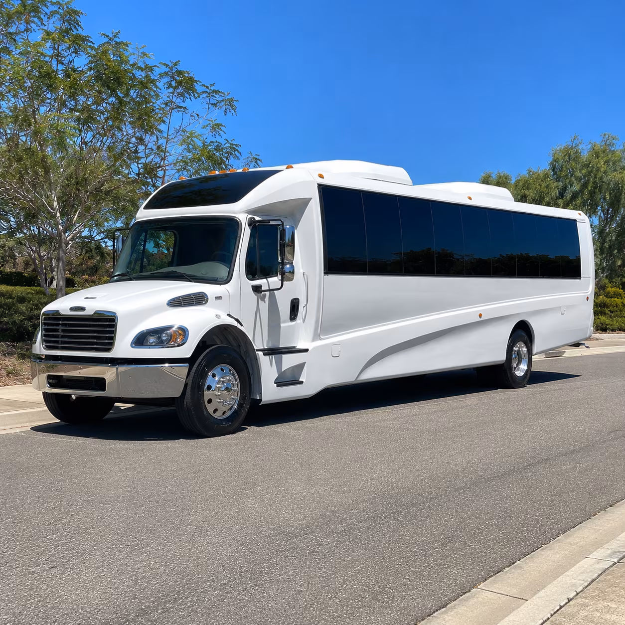 Toledo School Event Transportation party bus exterior