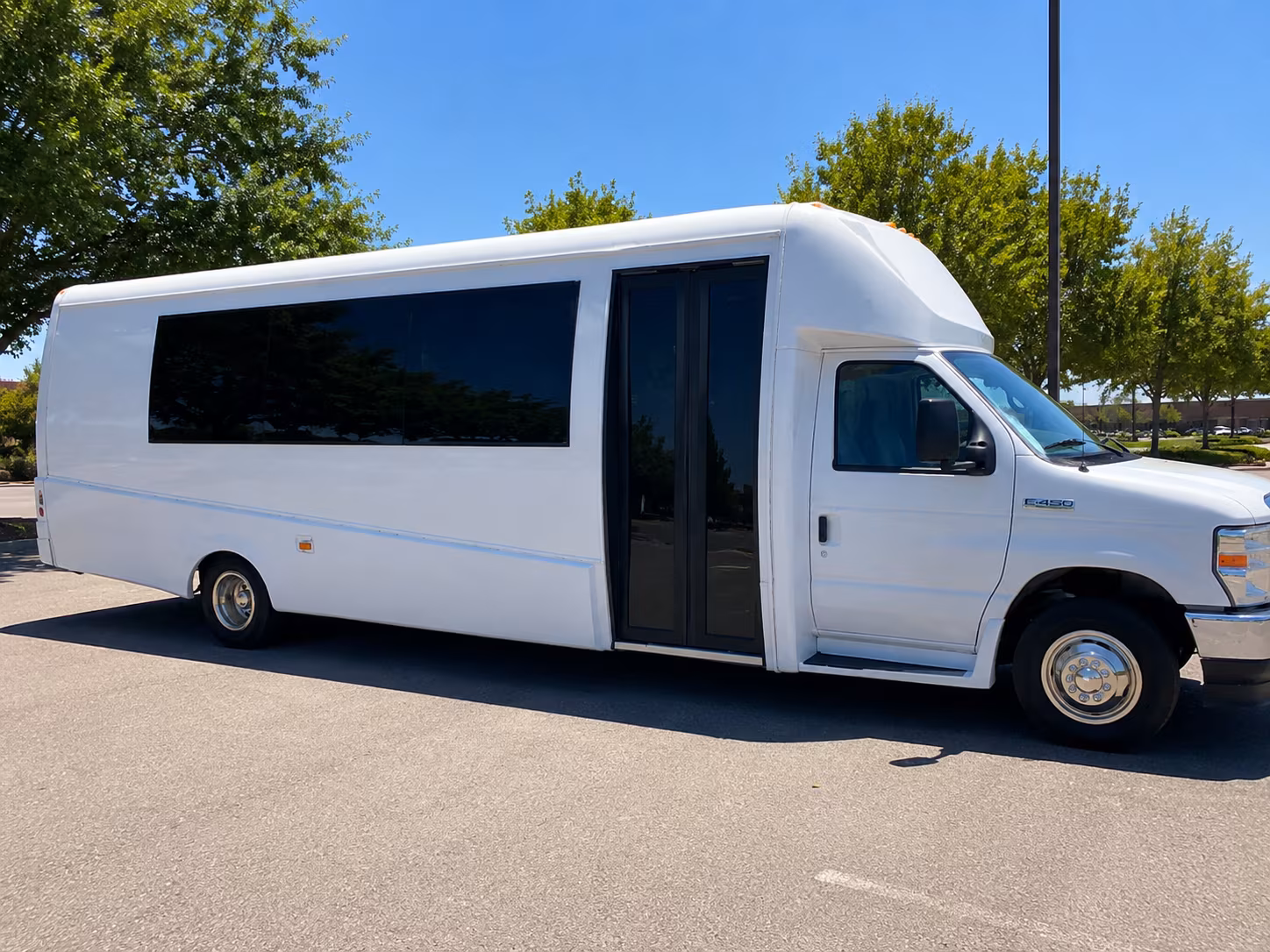 Toledo Sporting Event Transportation party bus exterior