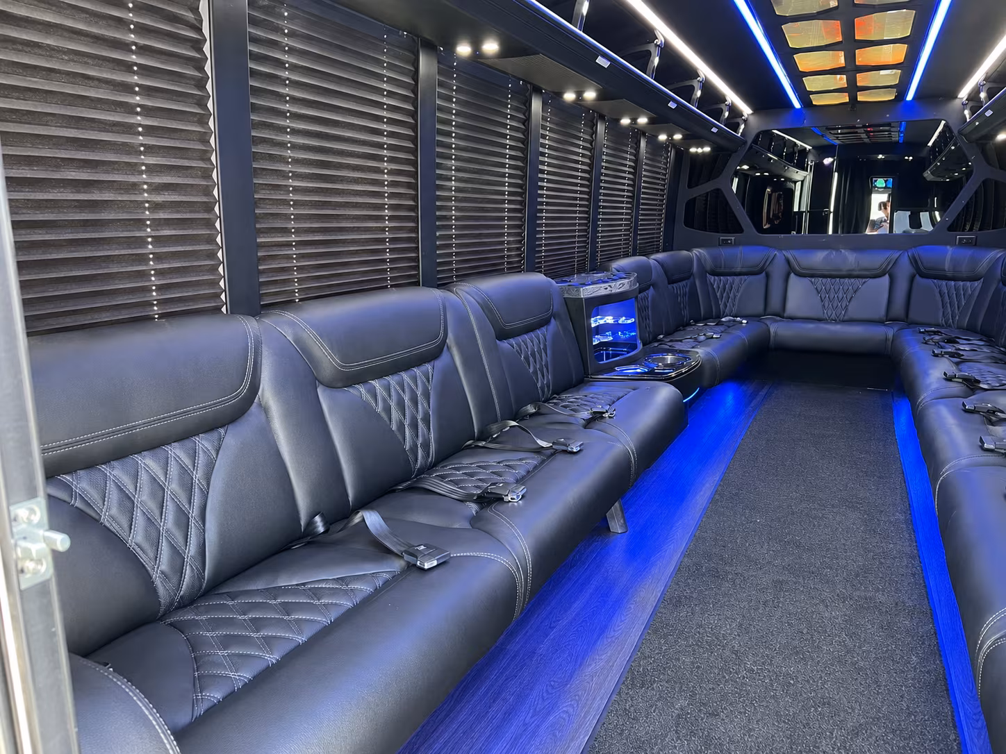 Toledo Wedding Transportation party bus exterior