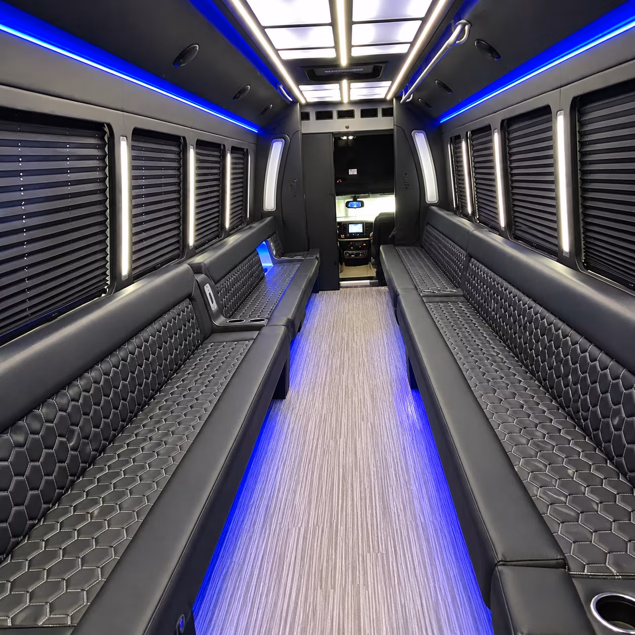 Toledo Winery Tour & Pub Crawl Transportation onboard seating