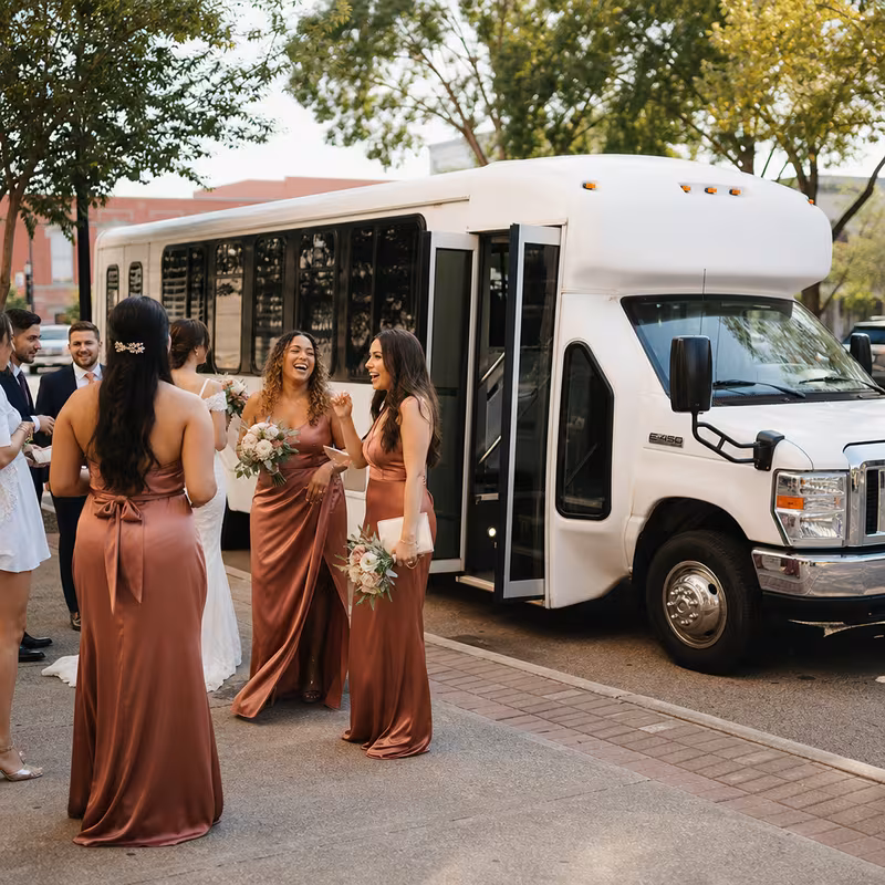 Toledo Wedding Transportation fleet vehicle