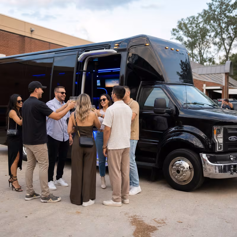 Toledo Winery & Brewery Tour Transportation fleet vehicle